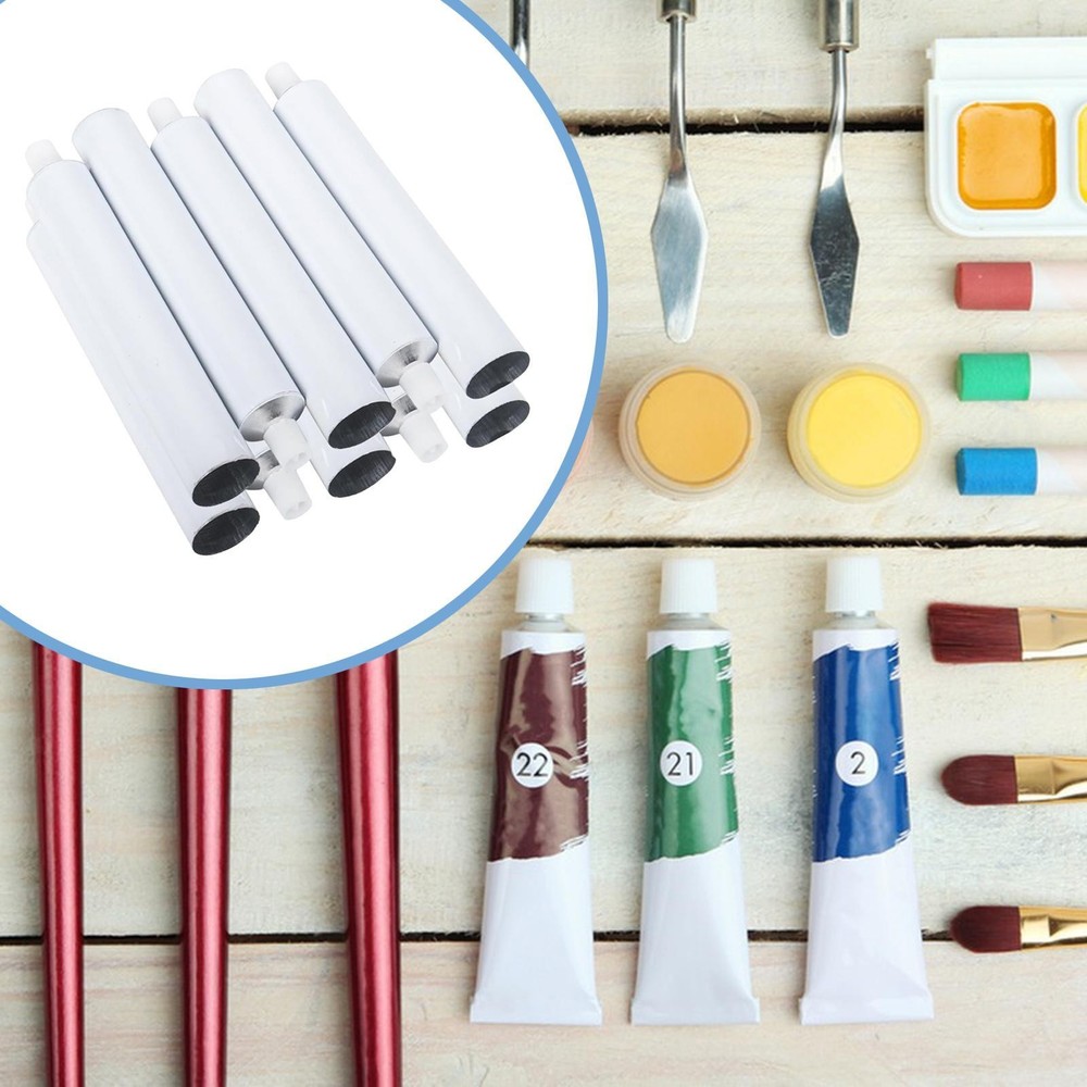 10 Pieces Empty Paint Tubes Empty Toothpaste Tubes Container Jars Bottle Packing