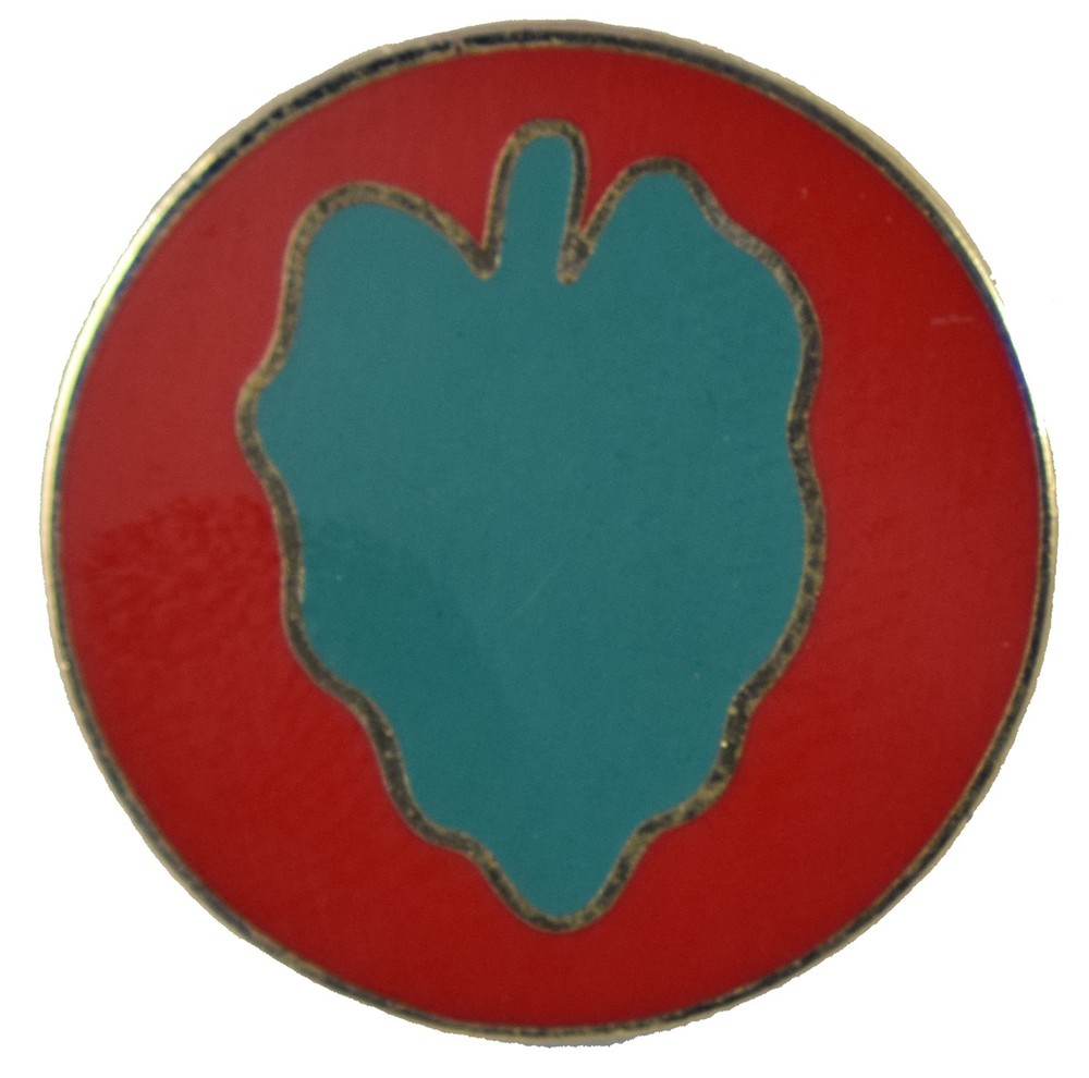 24 INFANTRY DIVISION HAT PIN