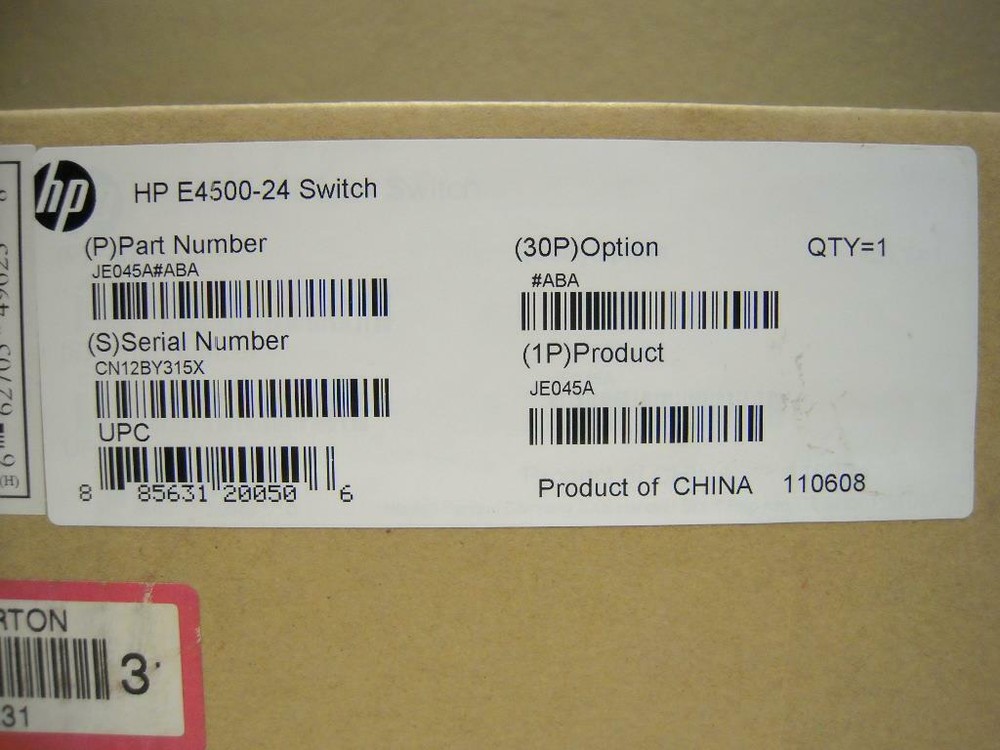 New 3Com 3CR17561-91 SuperStack 3 Switch 4500 26-Port JE045A#ABA