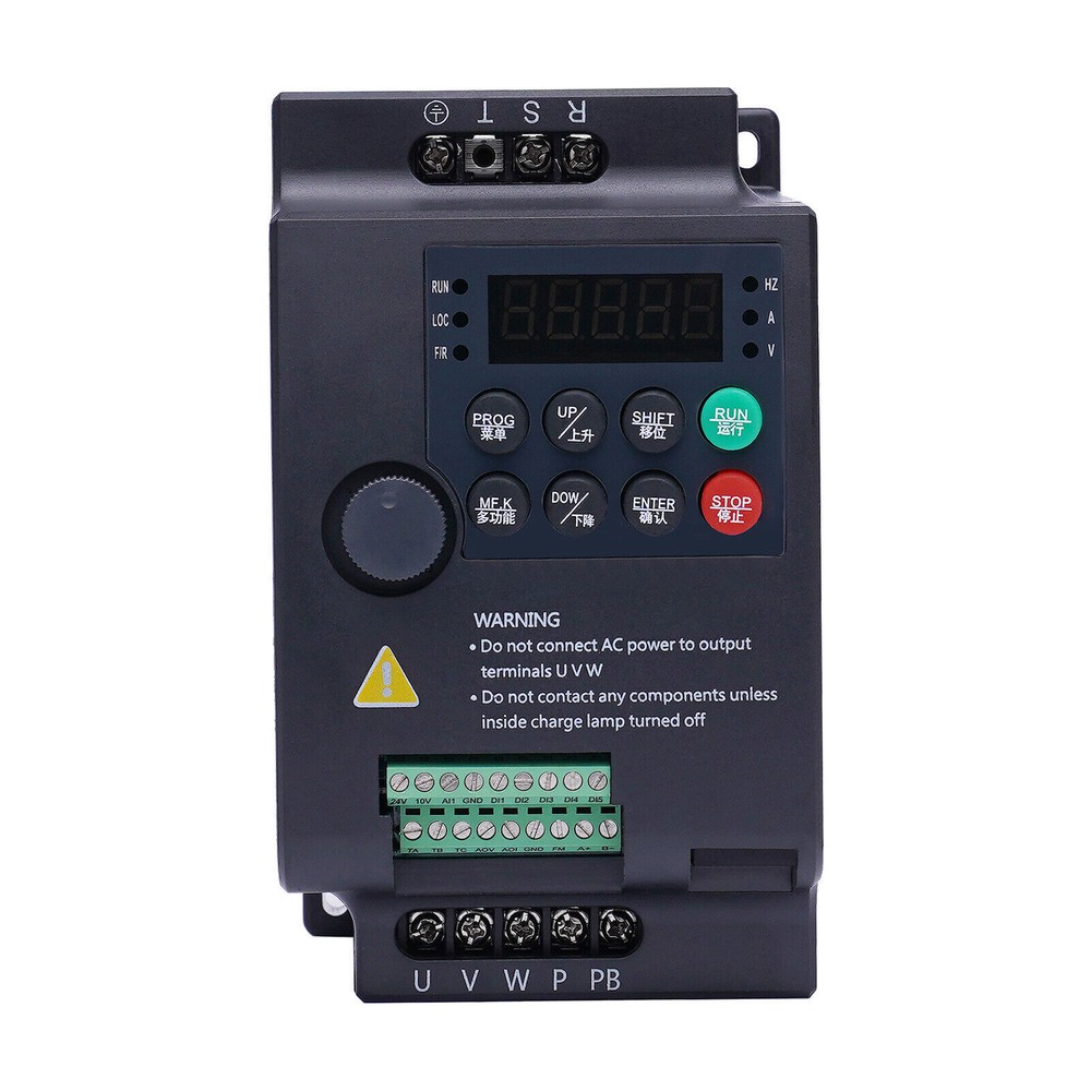 3hp 2.2kw Vfd Variable Frequency Drive Inverter Converter Motor 3 Phase Output