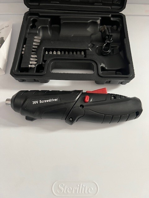 *NEW* USB RECHARGEABLE MINI DRILL SCREWDRIVER KIT