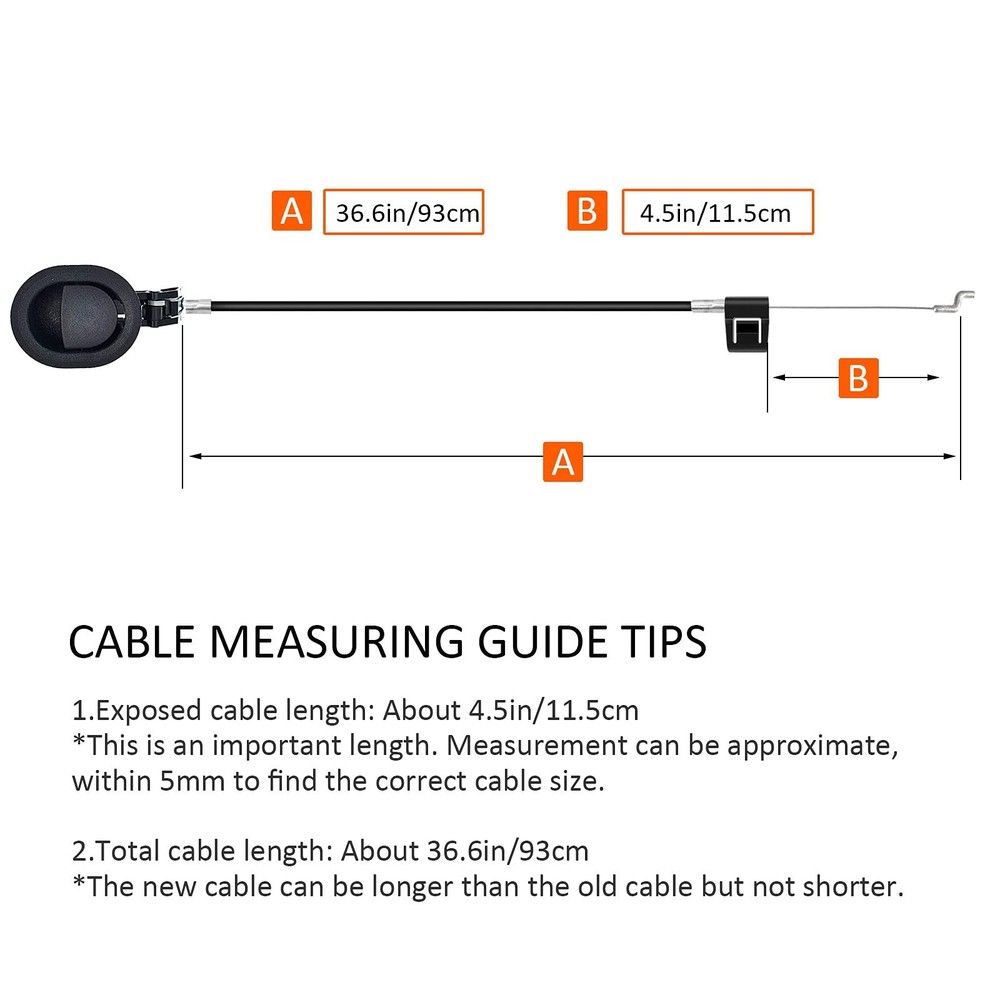 Recliner Replacement Parts with Pull Handle and Release Cable (1-Sets), Repai...