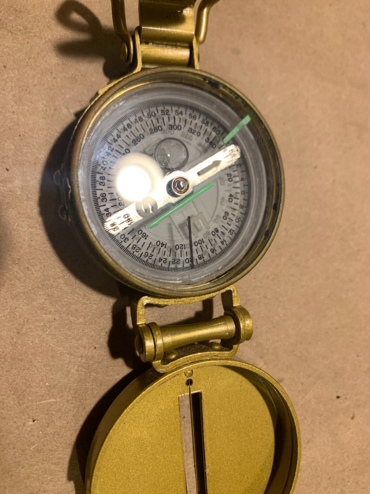 Japan Made Liquid Filled Compass Needs work