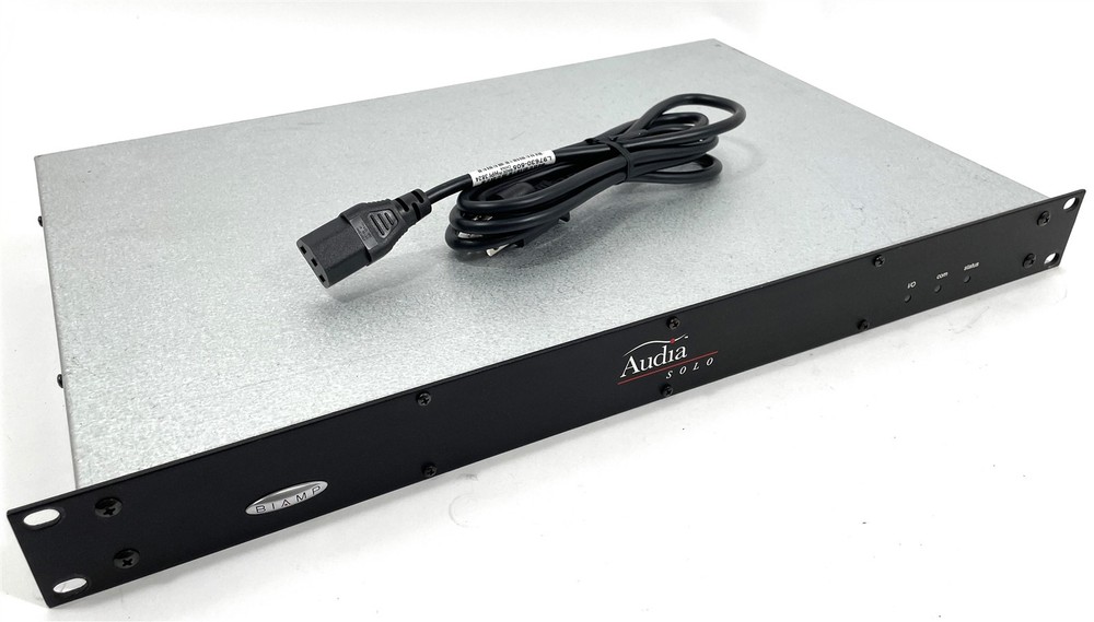 Biamp Audia Solo 12x4 Channel Rackmount Audio Processor
