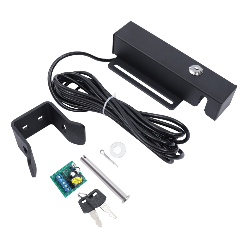 Automatic Gate Lock DS02 for Swing Gates with Manual Keys Secure Rolling Teeth