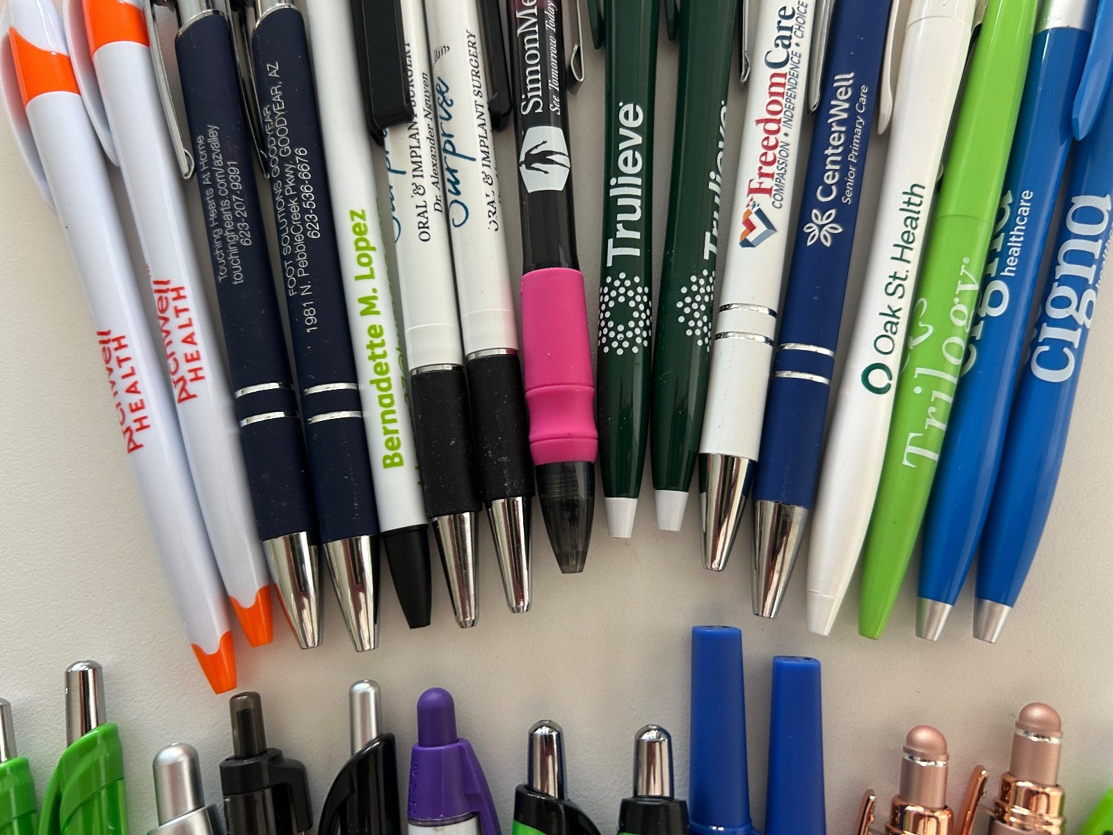 30 Lot Promo PENS Healthcare, Medical Services, Aging,Senior Living,Cigna,Humana