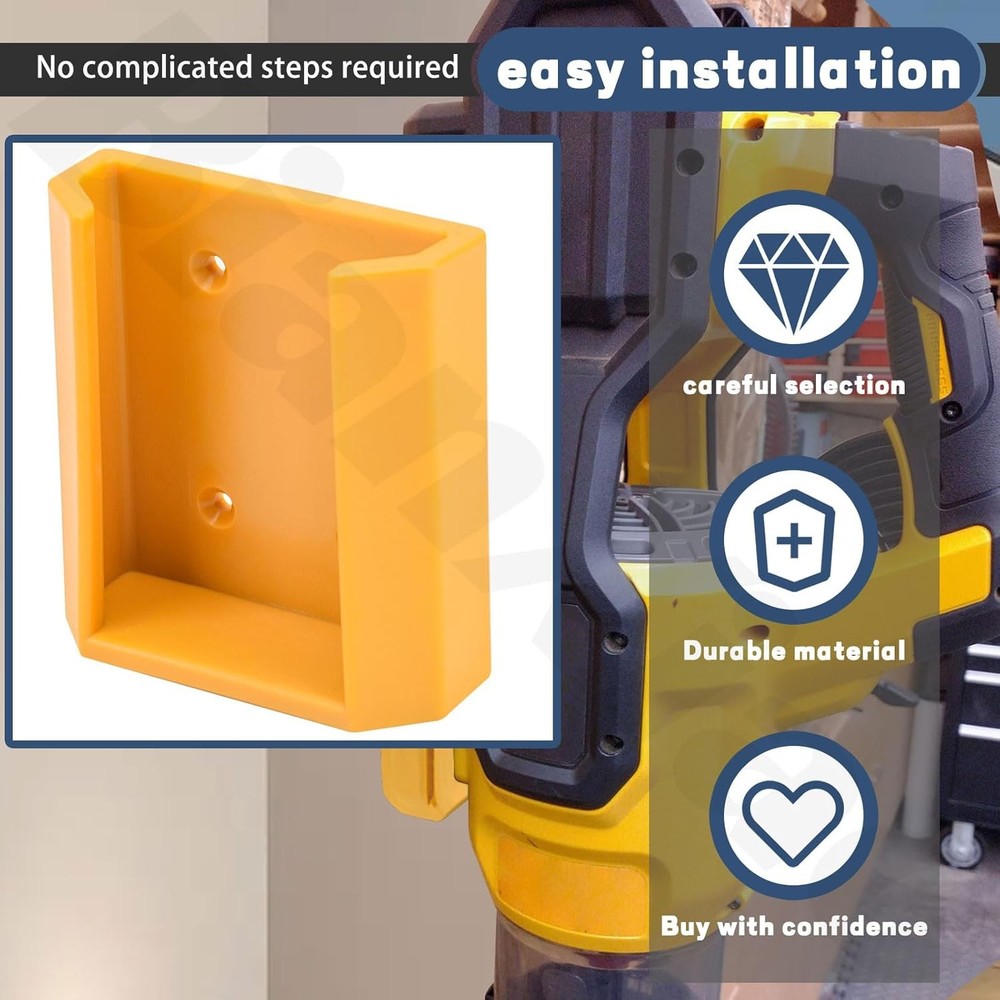 WALL OR STUD HANGER FOR DEWALT 60V FLEXVOLT LEAF BLOWER DCBL772 MODELS W