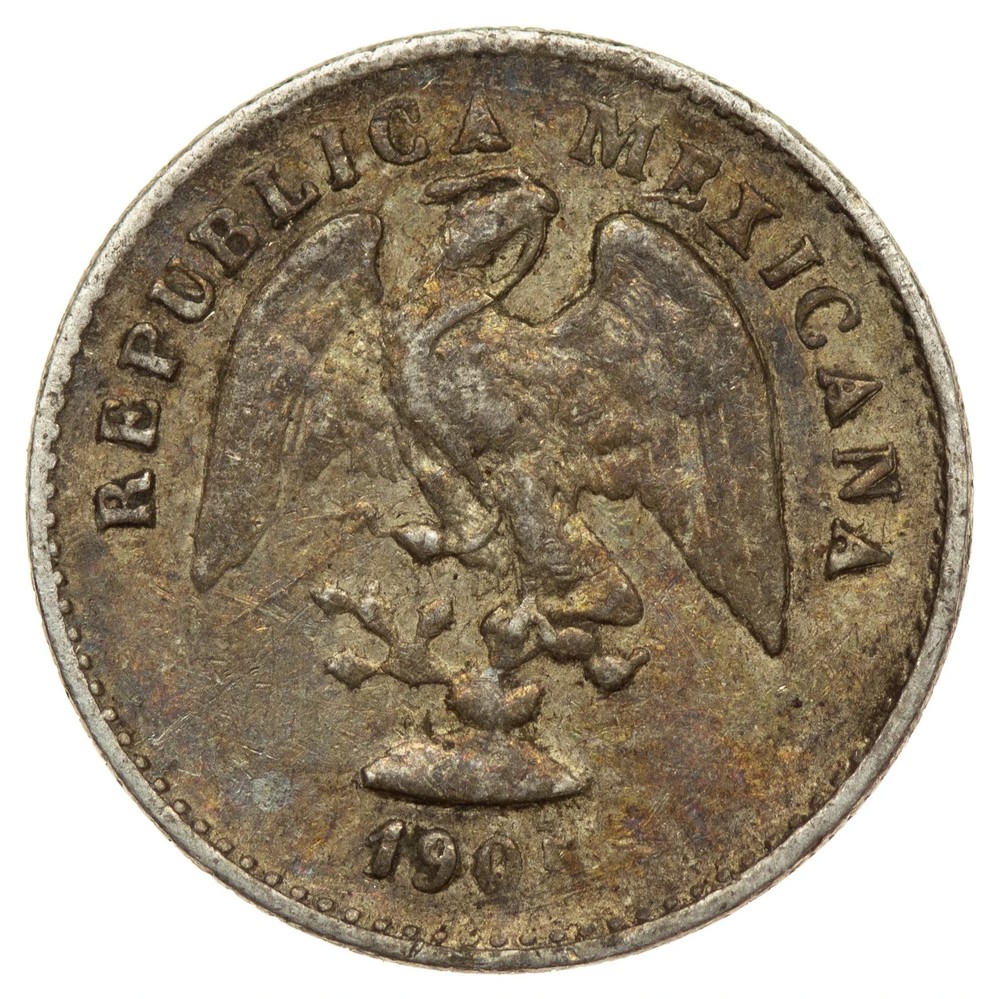 Mexico - 5 Centavos 1905 - Silver
