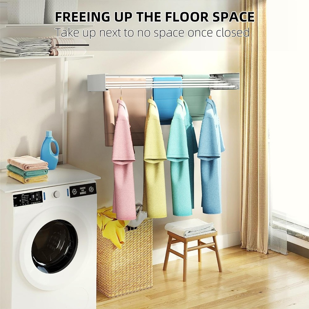 Foldable Wall Mounted Drying Rack - Foldable Drying Racks
