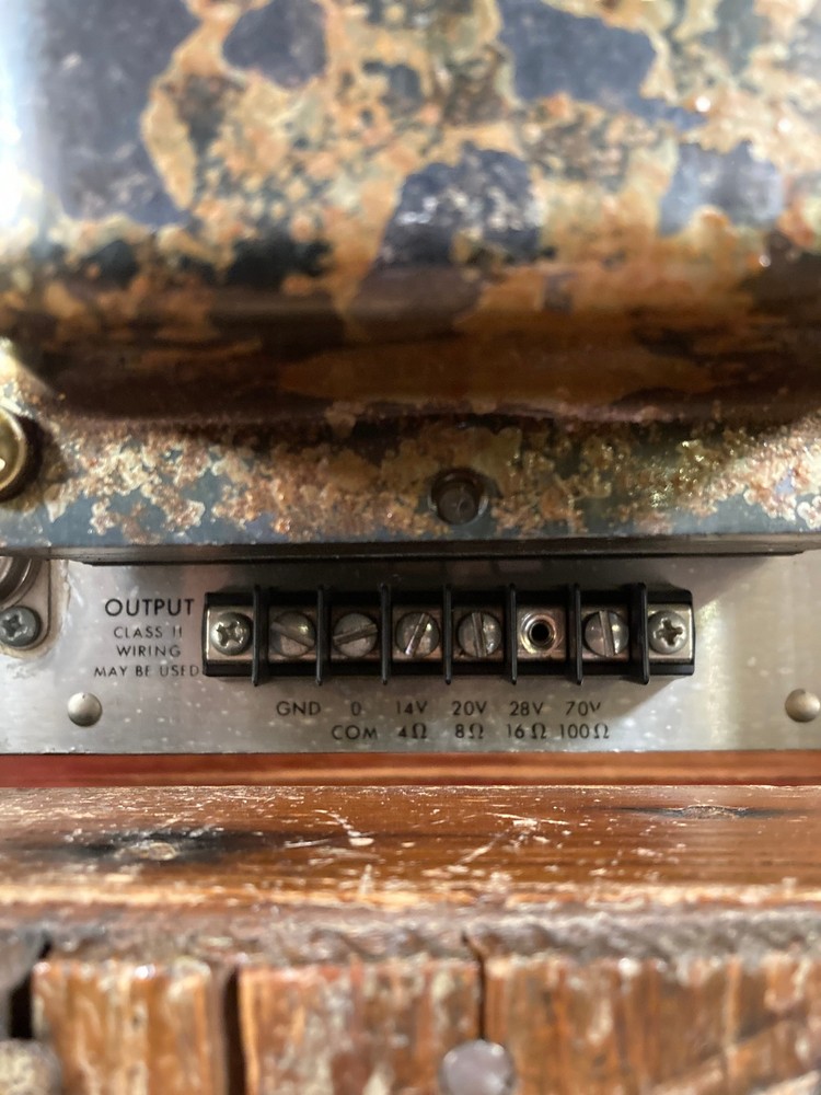 Vintage Altec Lansing 1593B Solid State Mono Power Amplifier #1