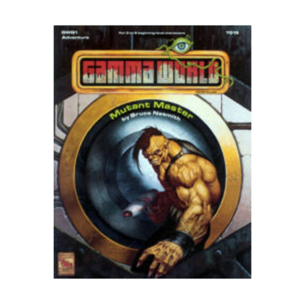 TSR Gamma World Mutant Master VG+