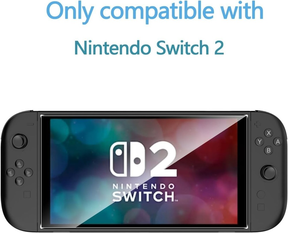 3-Pack Screen Protector Compatible with Nintendo（Switch 2） 2025 7.9 Inch Temp...
