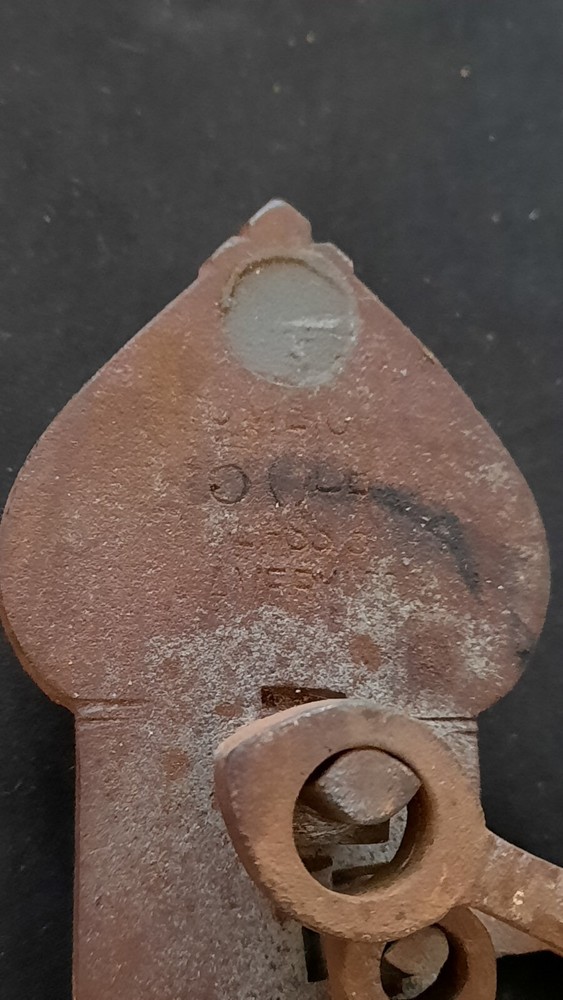 Antique Iron 3 Hook Sliding Balance Hanging Scale