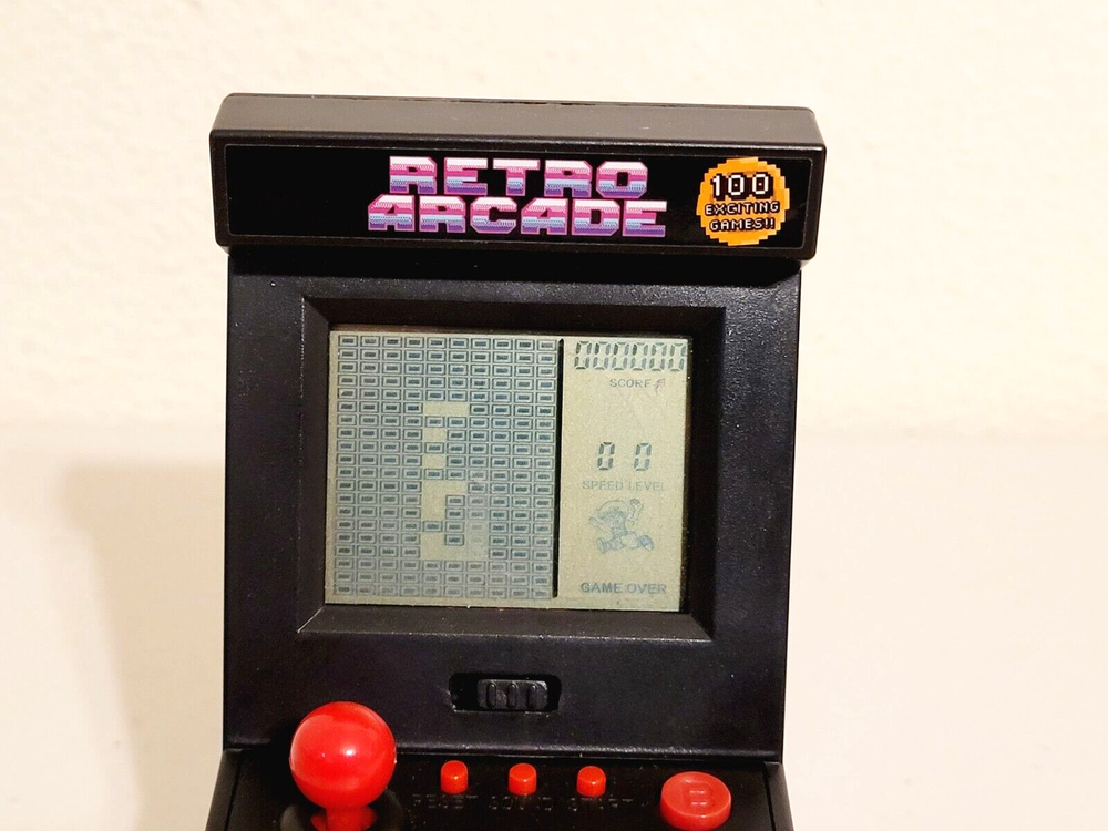 Mini Retro Arcade Machine with 100 Games Tested Works 5"