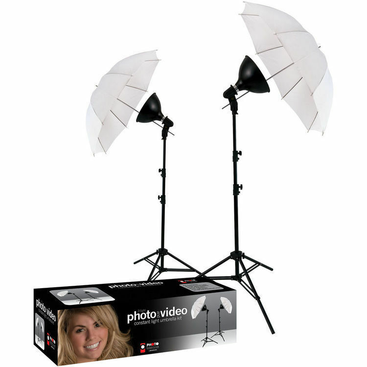 Westcott uLite 2-Light Umbrella Kit 120VAC **OPEN BOX**