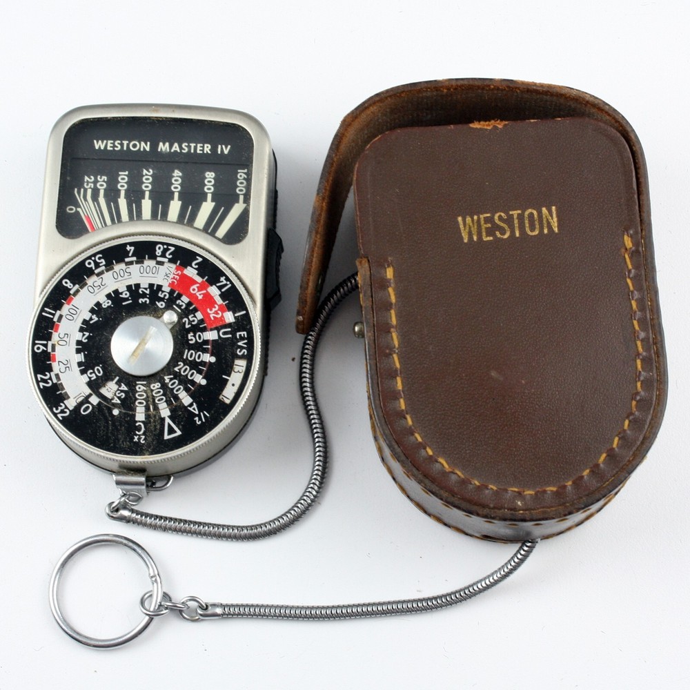Weston Master IV Model S461 Light Exposure Meter + Case