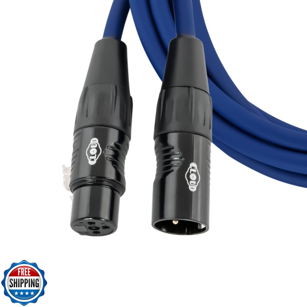 Cloud Microphones Get Lifted Studio XLR Microphone Cable 10ft