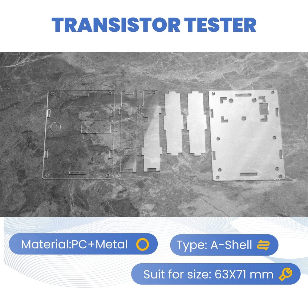 for -T4 Meter Transistor Tester Diode Triode Capacitance SCR Inductance U4D2