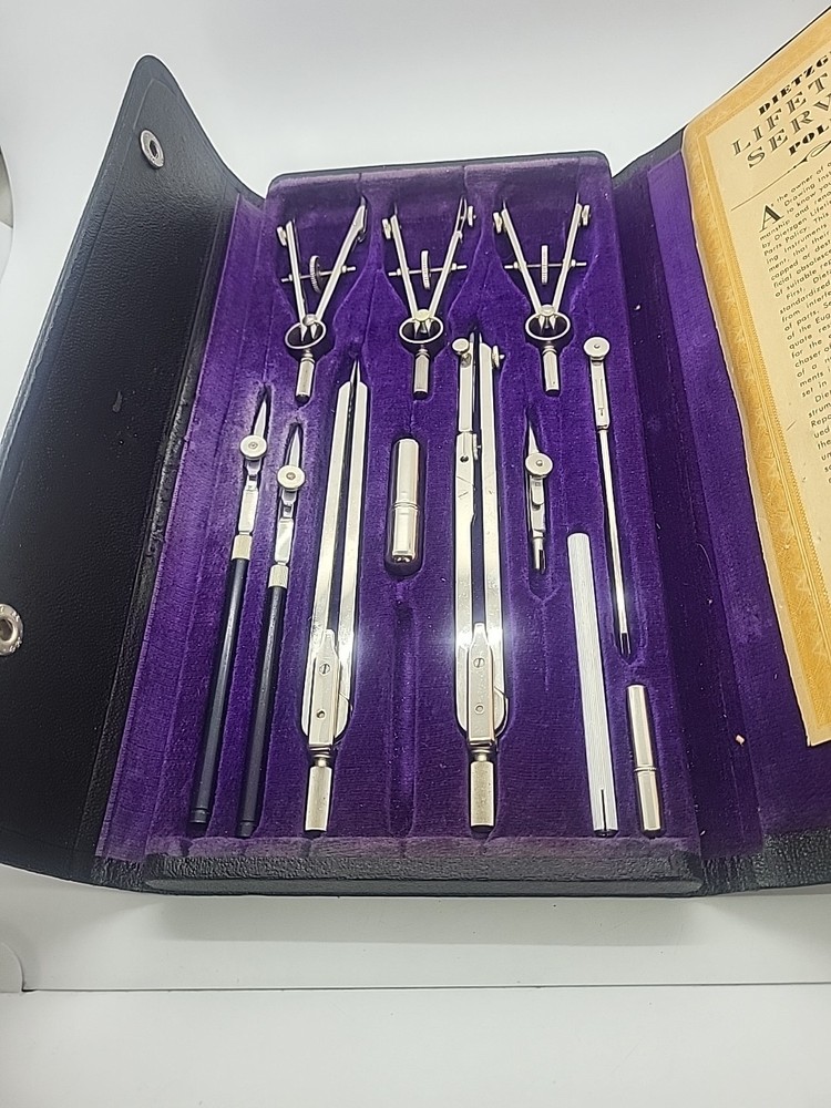 DIETZGEN Universal Prep Drafting Instruments Parts Only Missing Please Read