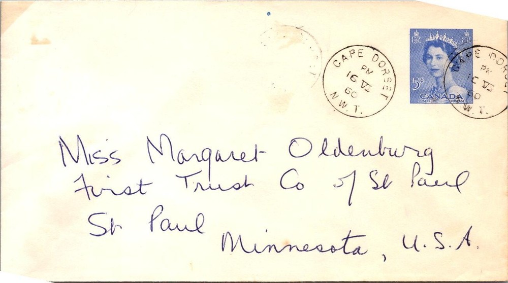 Canada 1960 Cape Dorset DWT  - A02427