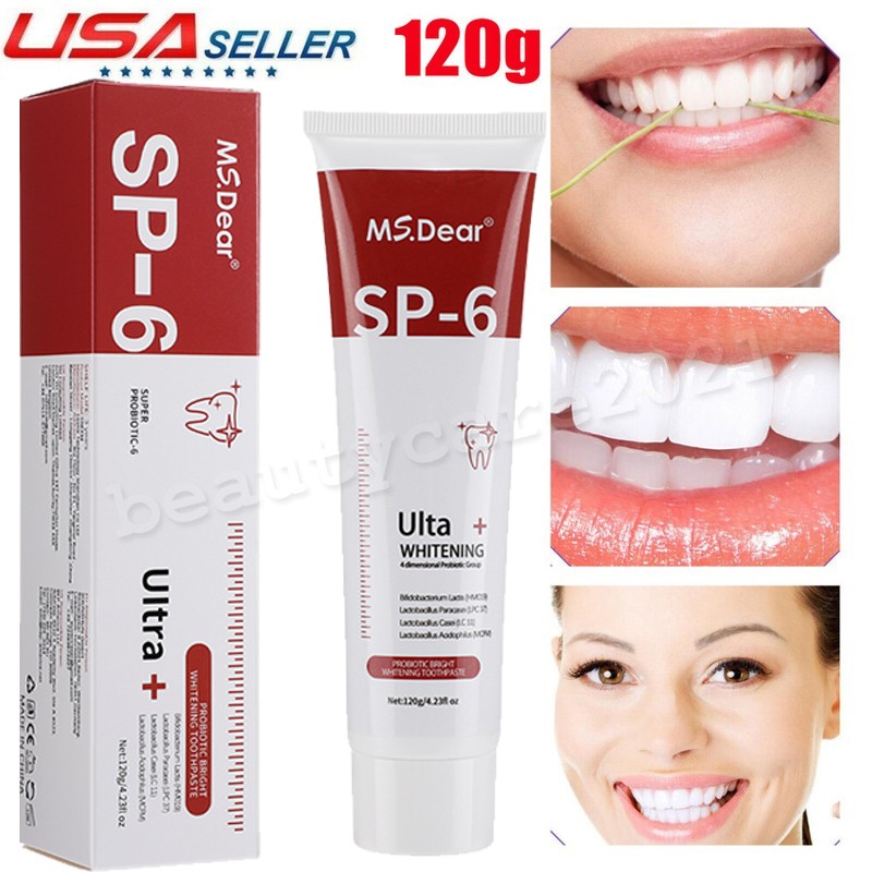 Sip-6 Toothpaste, Whitening Sp-6 Toothpaste, Deep Cleaning Brighten Toothpaste