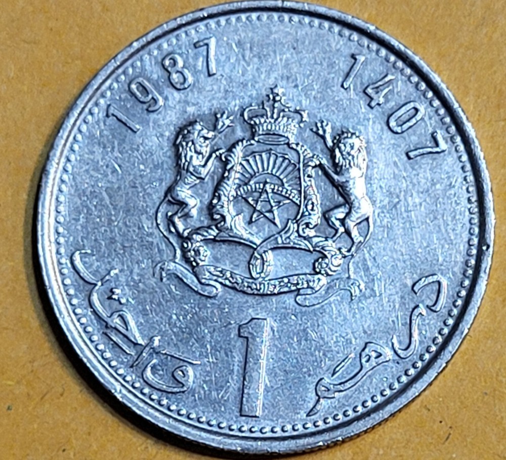 1407-1987 Morocco Dirham Free Shipping