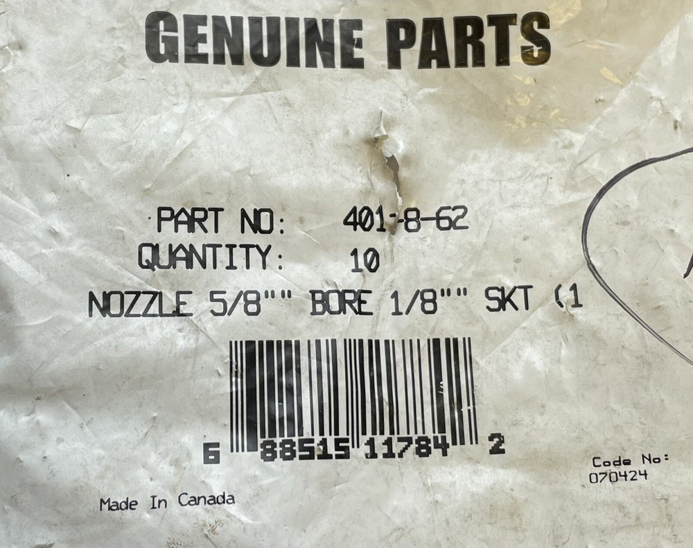 TREGASKISS 401-8-62 NOZZLE