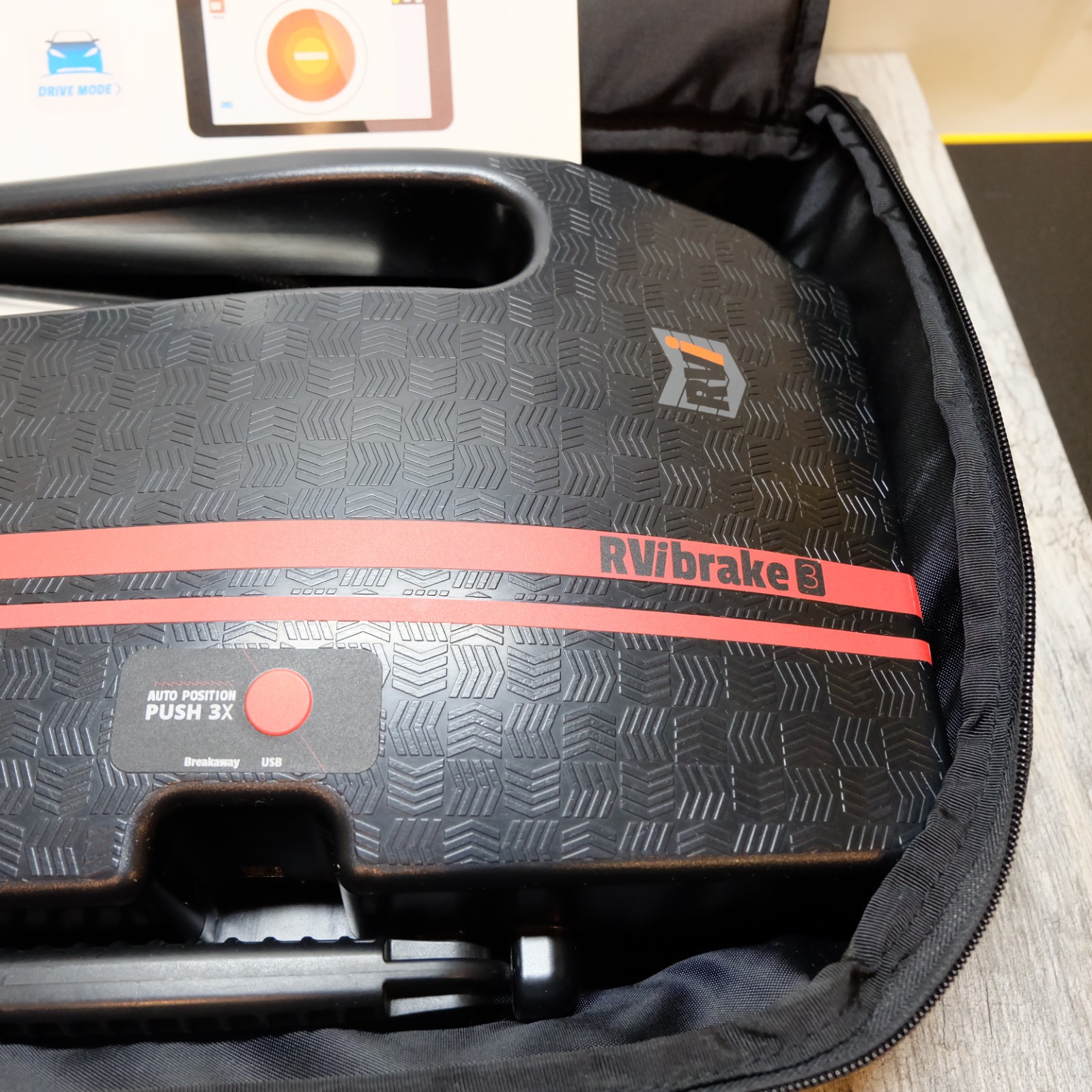 Rvi Brake3 System Brake 3 RVibrake3 Portable Flat Towing UNIT ONLY – PLEASE READ