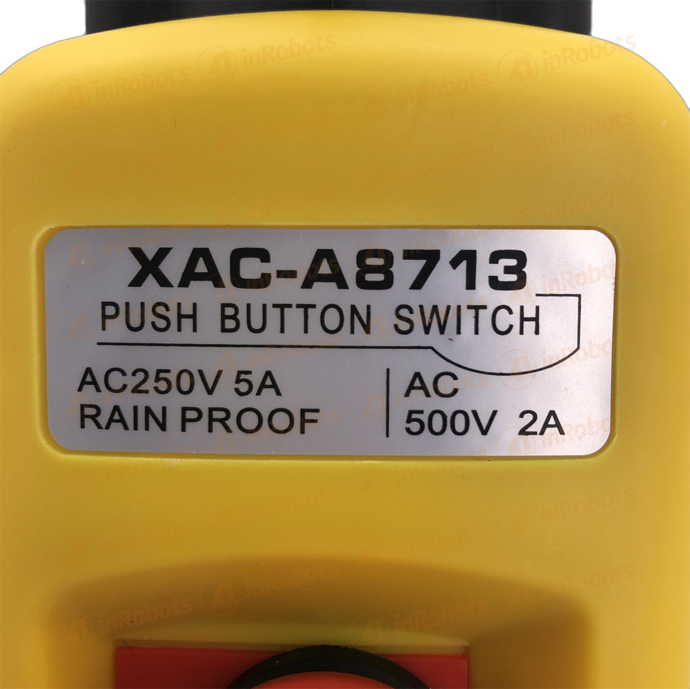 New XAC-A8713 AC250V 5A Pendant Control Stations Crane 8 Pushbutton Switch 1PC