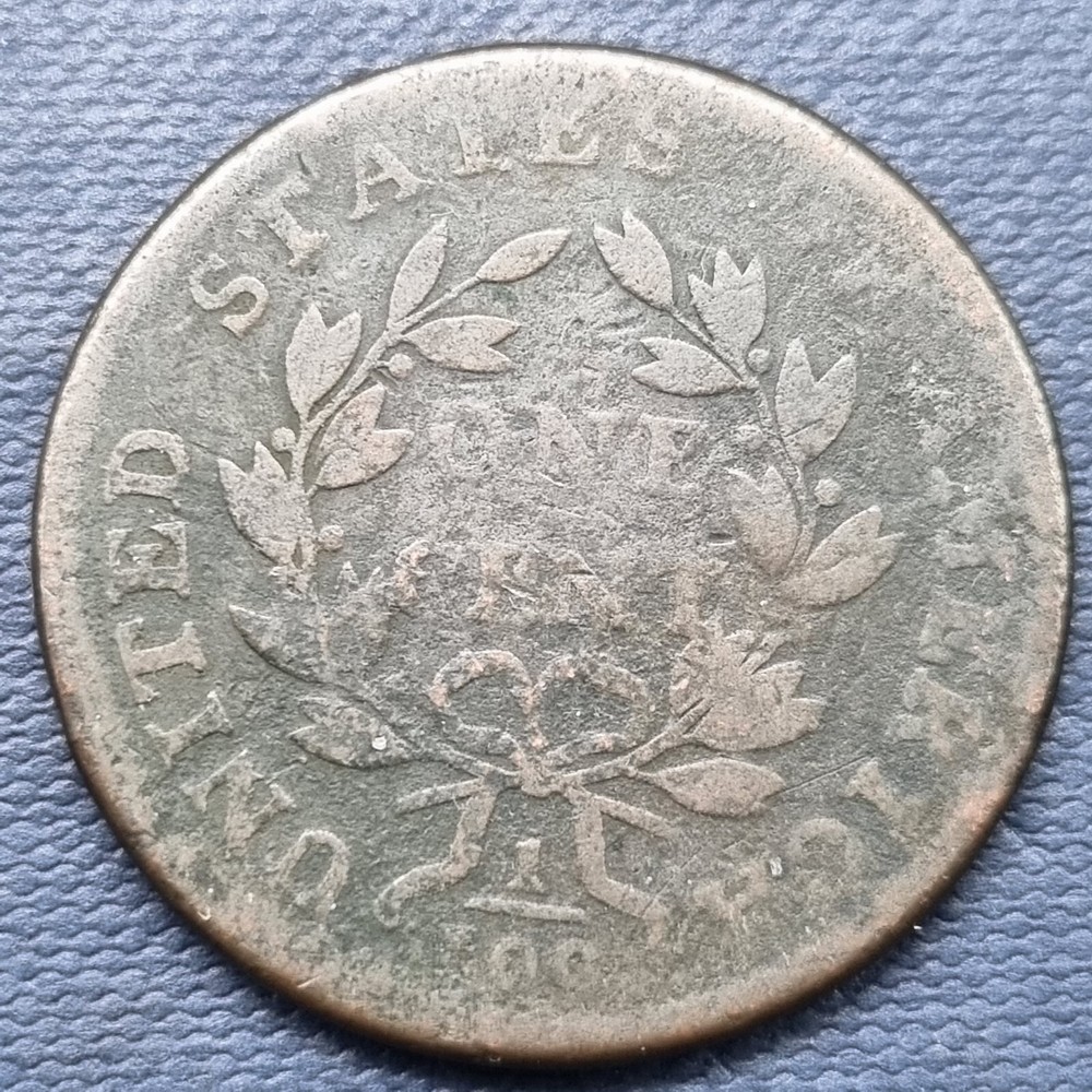 1800 Draped Bust Large Cent 1c Circulated #62653
