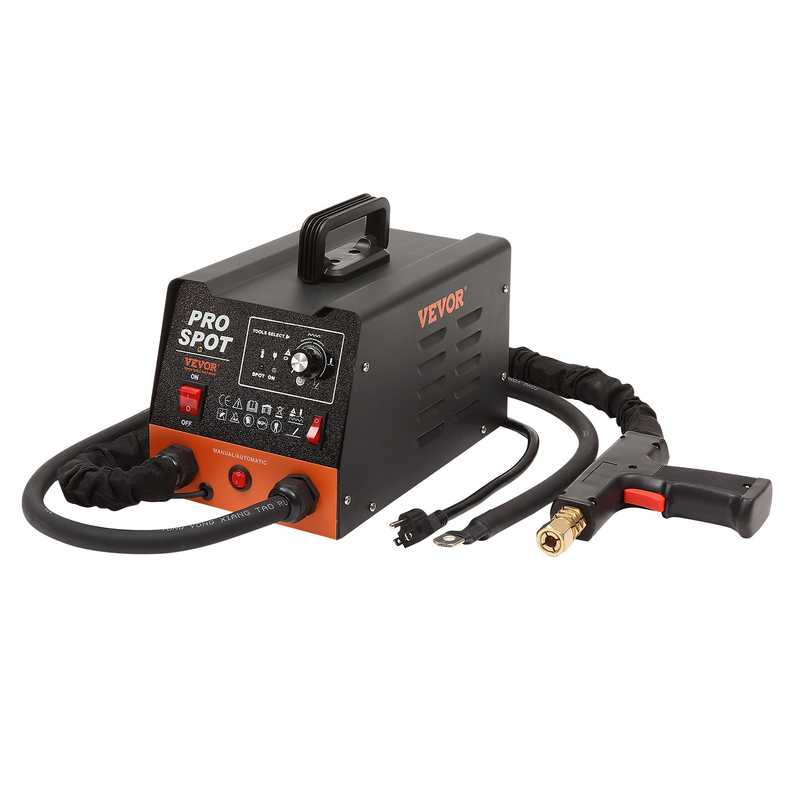 VEVOR Stud Welder Dent Repair Kit 3 KW Spot Welder Dent Puller & 6 Welding Modes