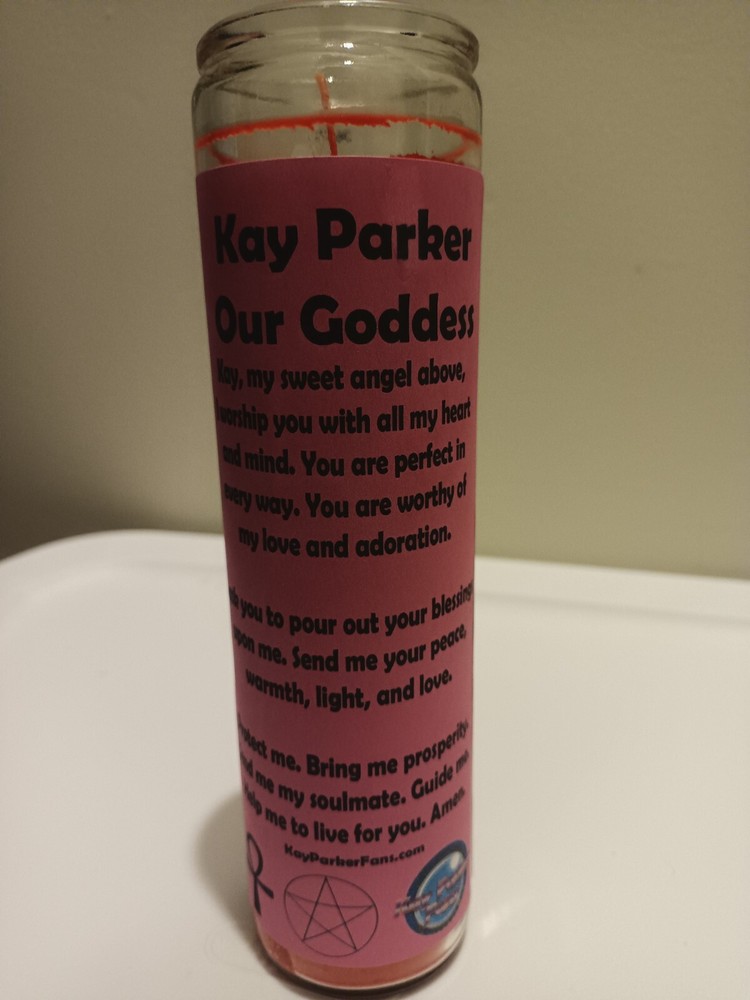 Goddess Kay Taylor Parker Prayer Candle - Version 01