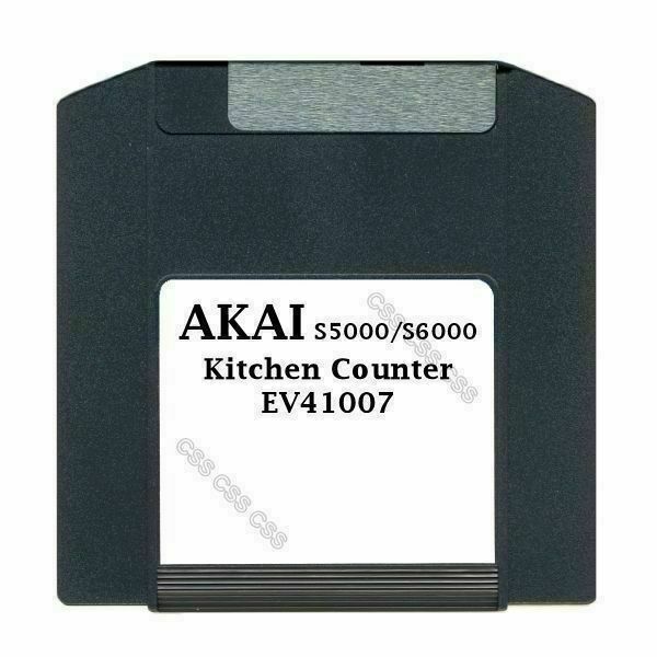 Akai S5000 / S6000 100MB Zip Disk Kitchen Counter EV41007