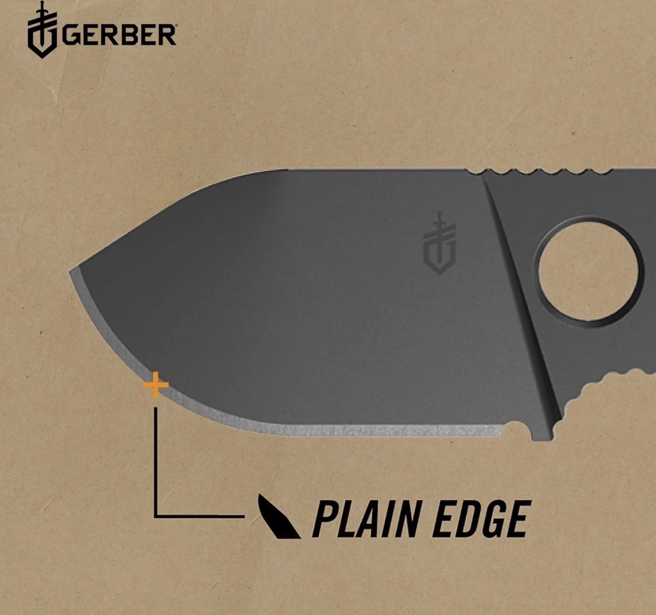 NEW Gerber Fixed Blade Knife & Money Clip Card Holder Great Groom/Best Man Gift!