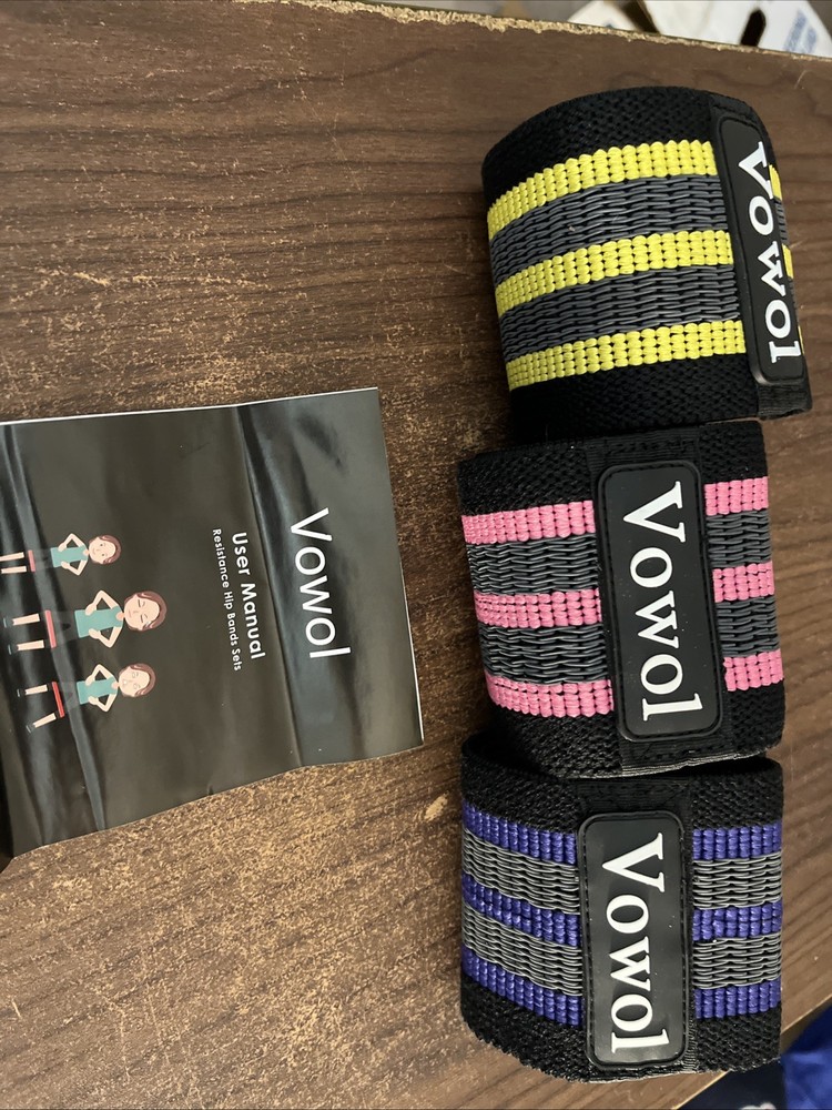Vowel Resistance Hip Bands Sets New Open Box