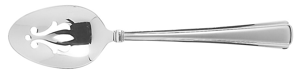 Reed & Barton Newhall Matte  Pierced Serving Spoon 4538141