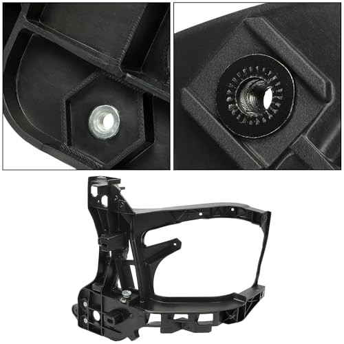 Radiator Support Headlamp Mounting Bracket Compatible with Left (Driver Side)
