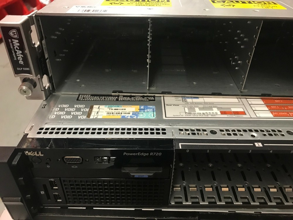 McAfee DLP-5500 Security Appliance Server Intel 32GB RAM