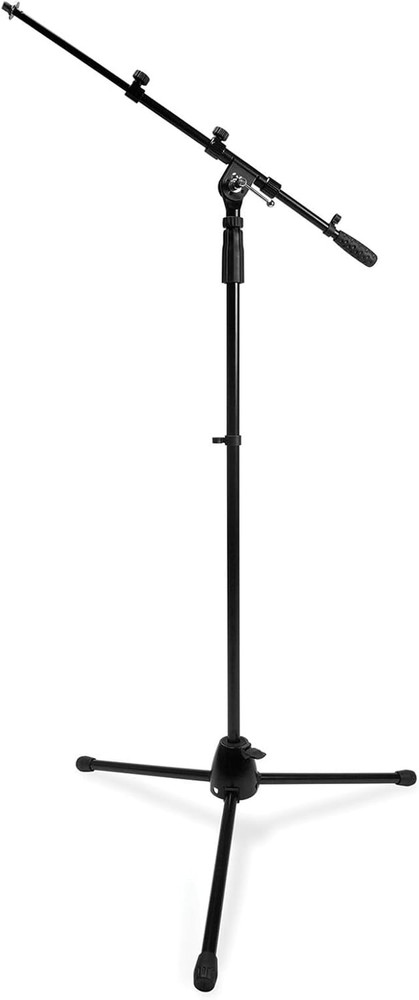 MSB-521BK Microphone Stand, Tripod Base, Black