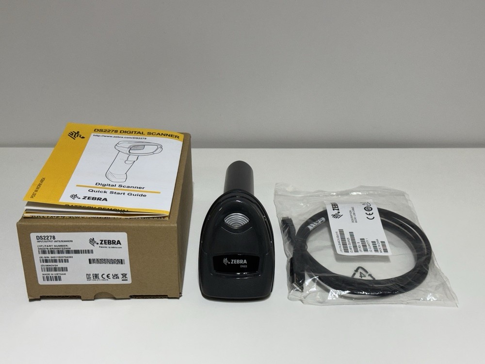 Zebra Symbol DS2278 Wireless Barcode Scanner 1D/2D Reader Handheld- SCANNER ONLY