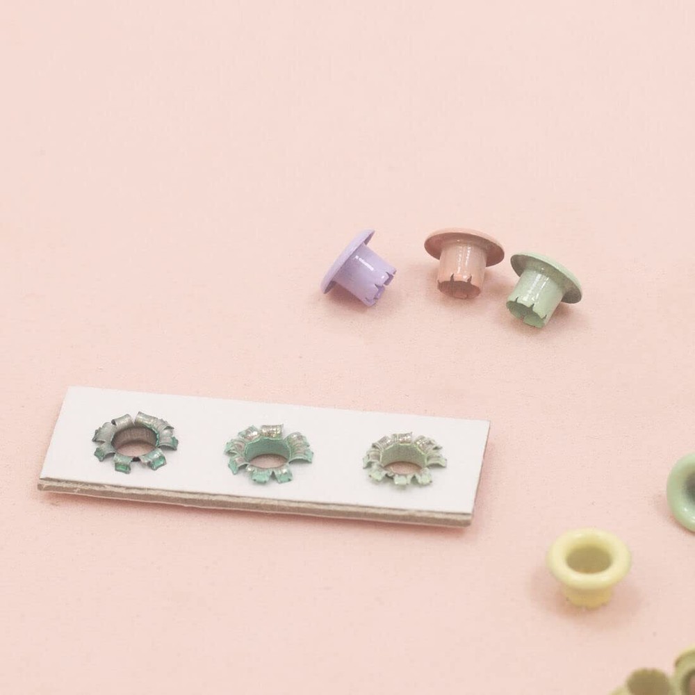 - Pack of 40 Basic Metallic Eyelets Ideal for Scrapbooking and Crafts | Valid...