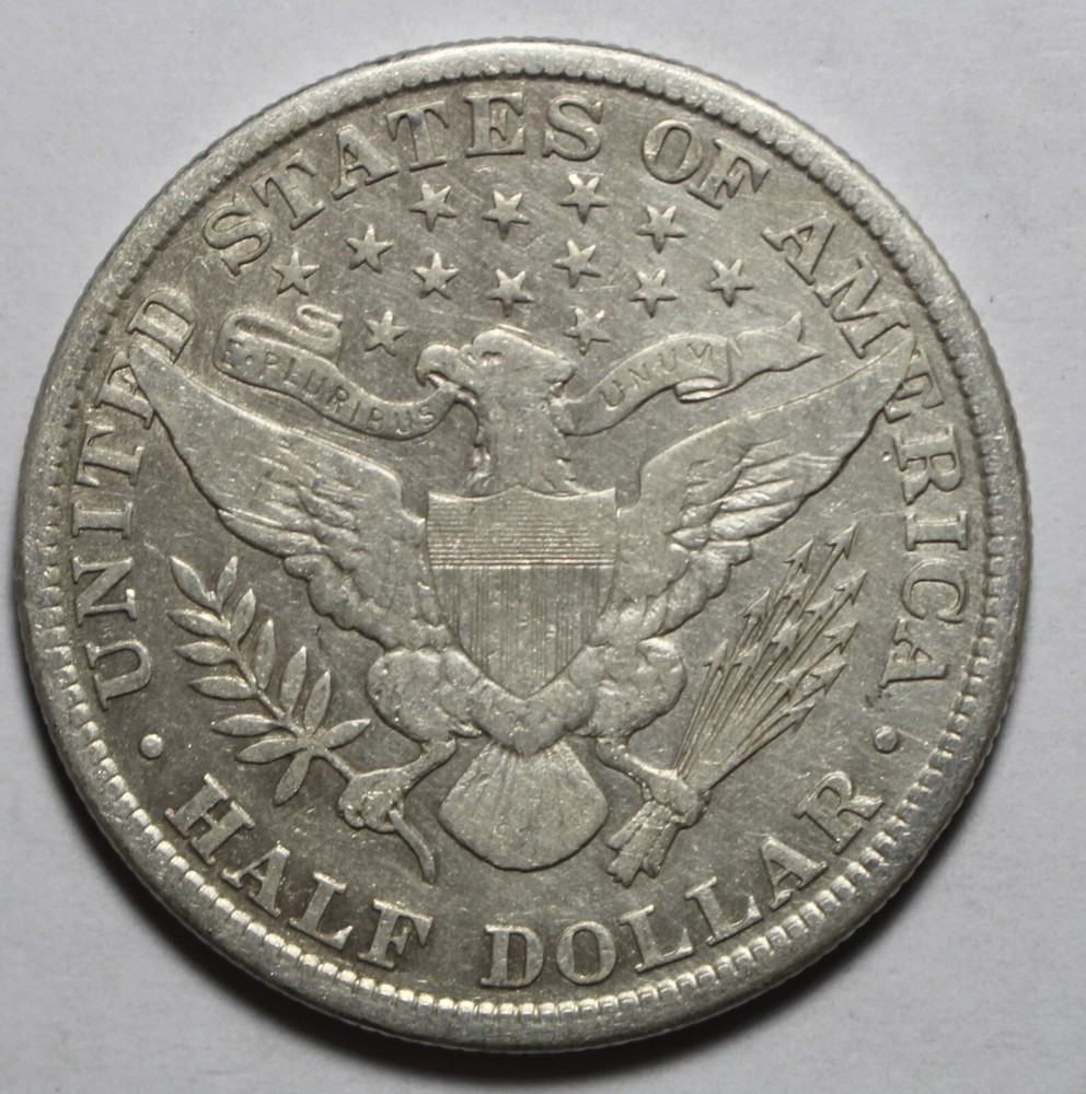 1907 Barber Half Dollar M25