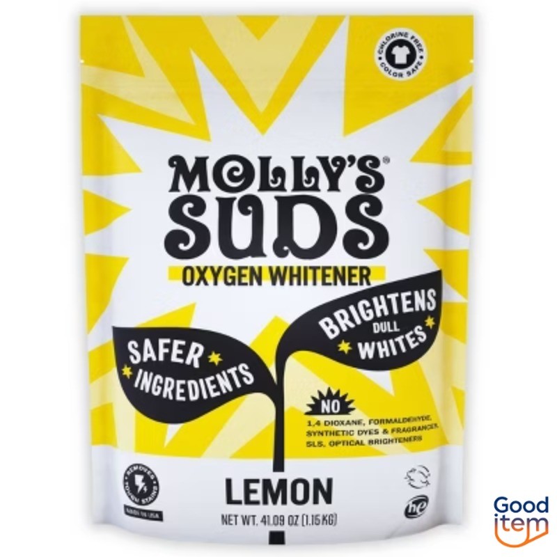 Molly's Suds Oxygen Whitener - Lemon - 41oz