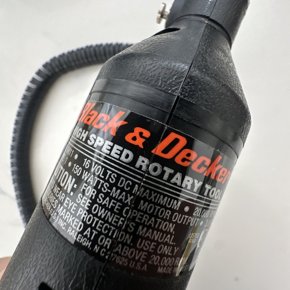 Black & Decker Precision Tool 4 Pc. Workshop Tool Set VS Germany Rare NOS