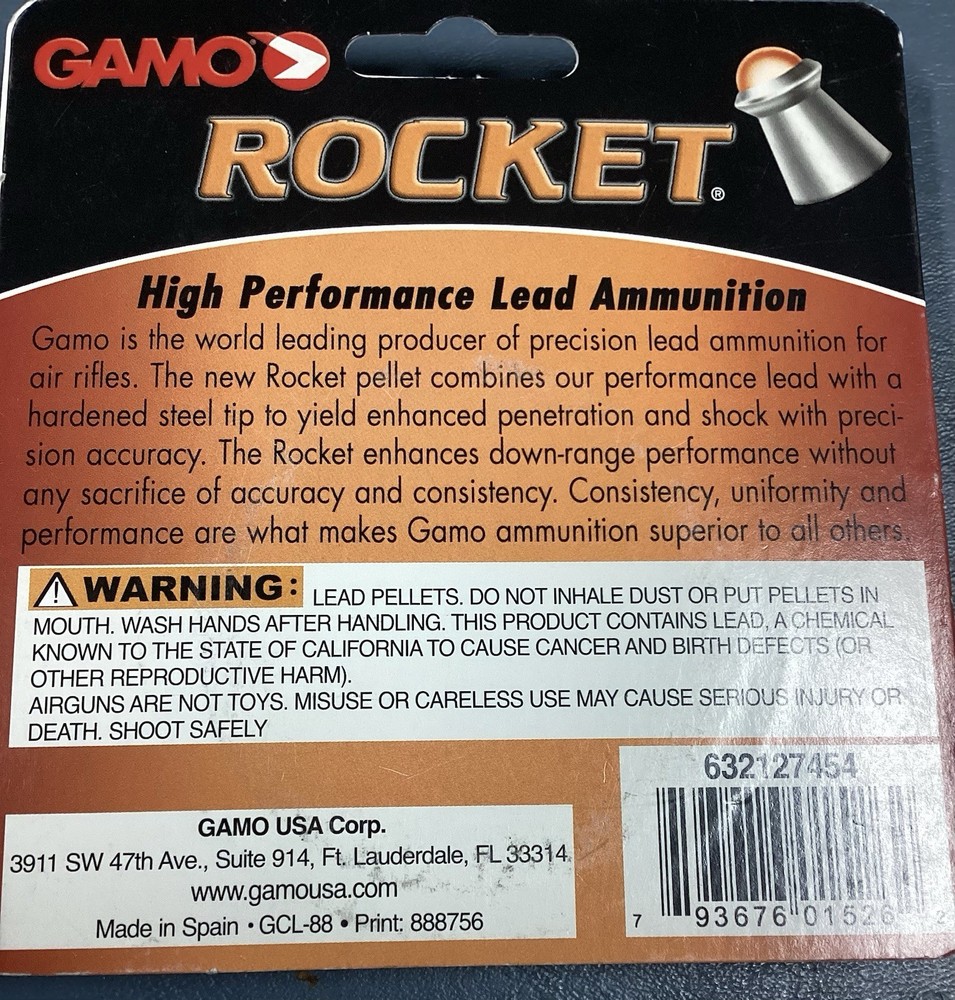 Game Rocket Superior .177 Cal Maximum Shock 150 Count