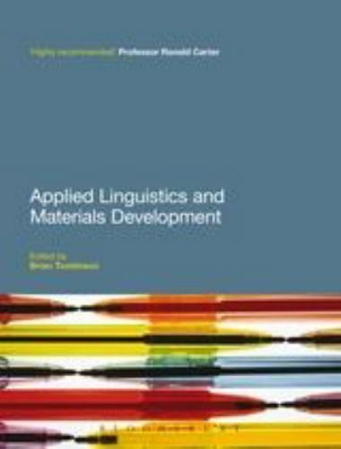 Applied Linguistics and Materials Development, , Good Book