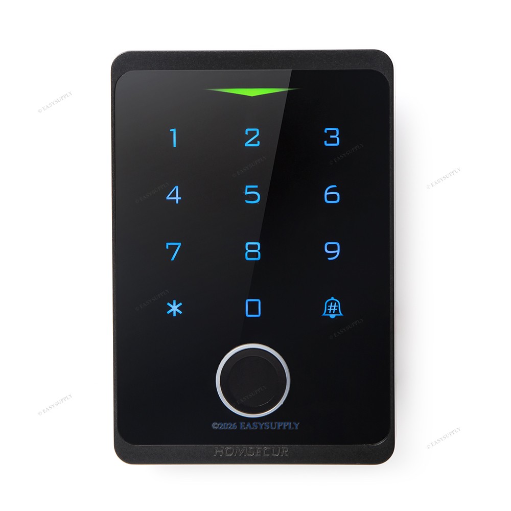 HOMSECUR IP66 APP WIFI RFID Access Control Set Surface Mount Drop Bolt Lock