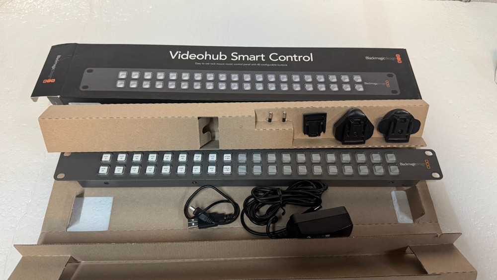 Blackmagic Design Videohub Smart Control with power supply & Original Box