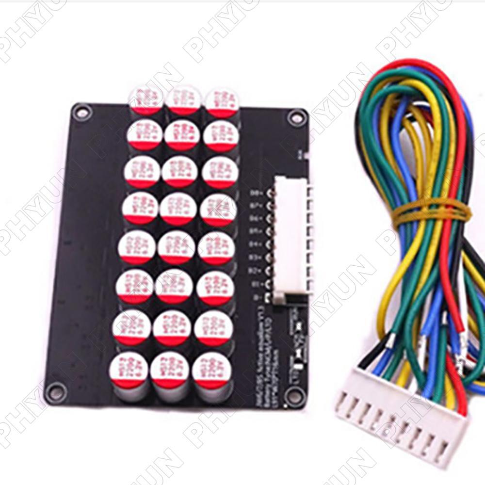 8S Capacitive Active-Balancer Active Balancing Equaliser Board Li-ion 1.8V-4.5V