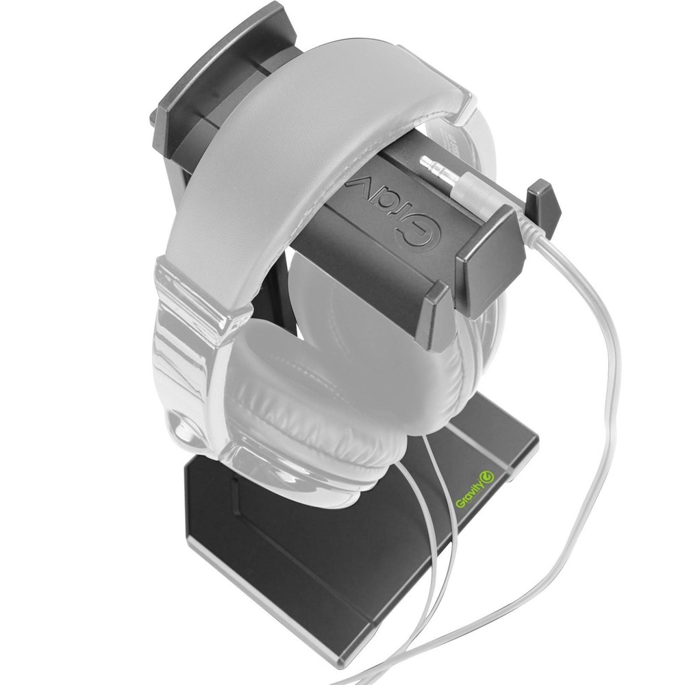 Gravity GHPHTT01B Table-Top DJ Studio Headphones Stand